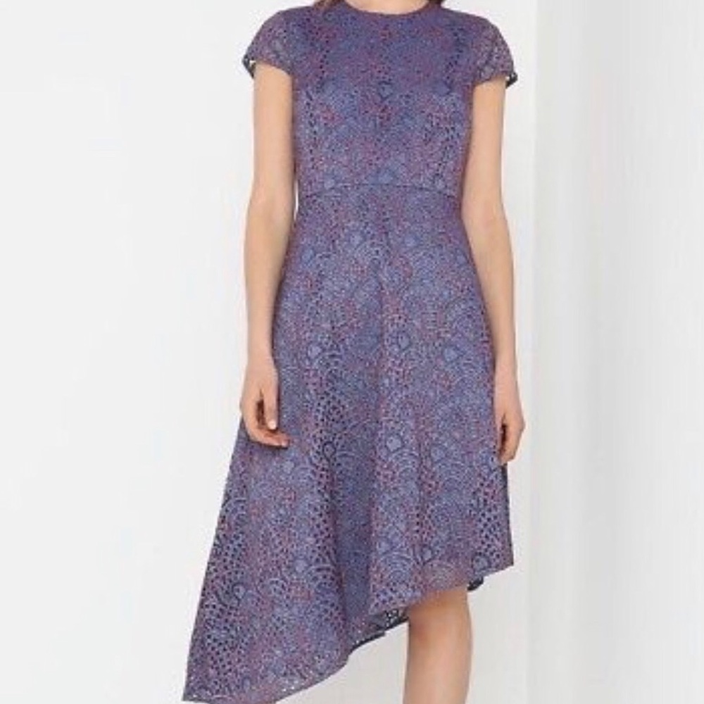 Sold! Banana Republic Asymmetrical lace dress.